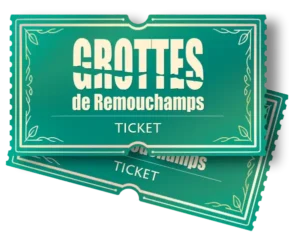 Illustration ticket Grottes de Remouchamps